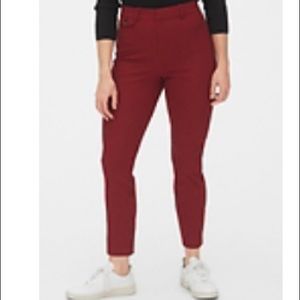 Gap Hi Rise Plaid Skinny Ankle Pants 2